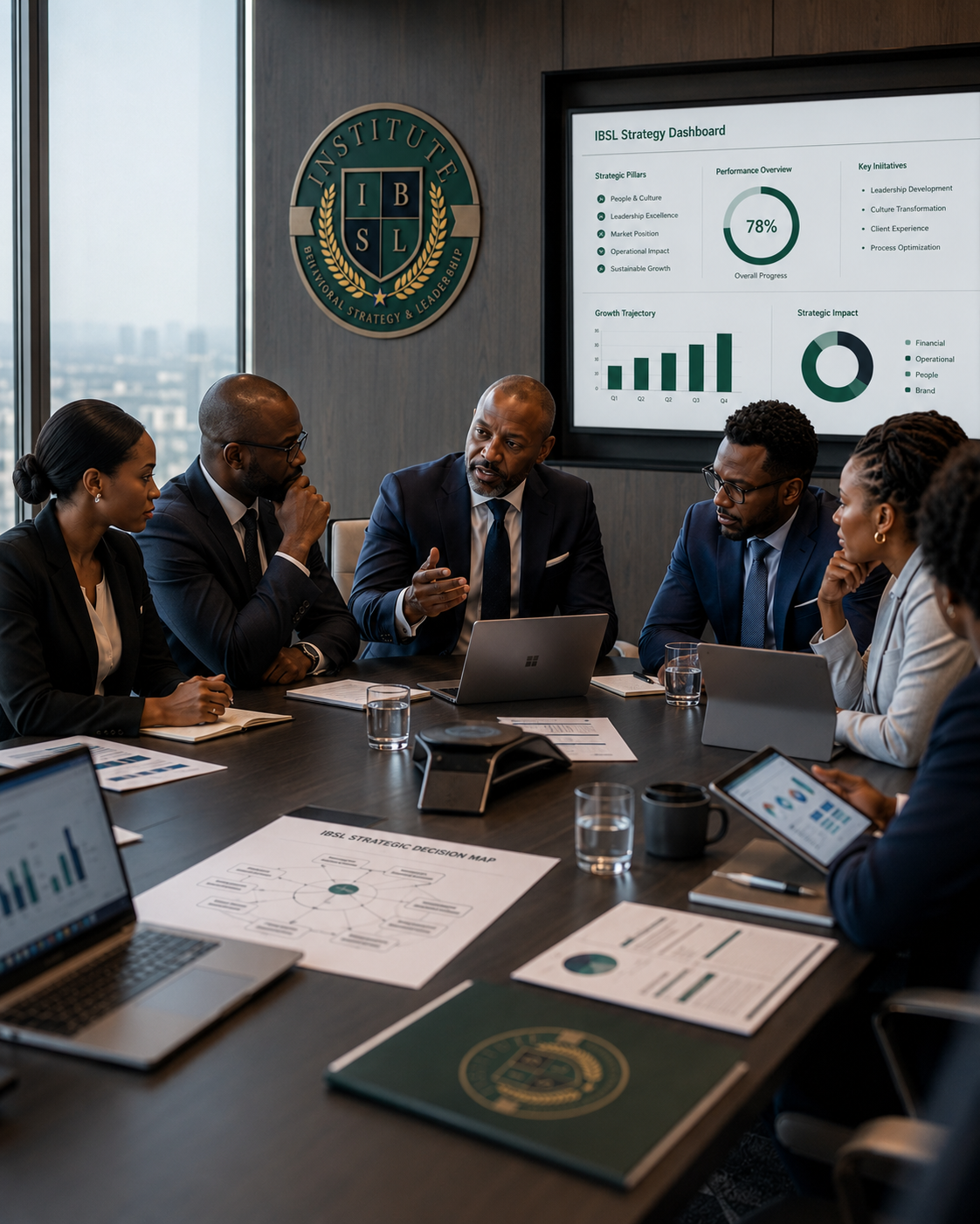 Executive leadership team building Strategy2Results capability through strategy execution and AI adoption